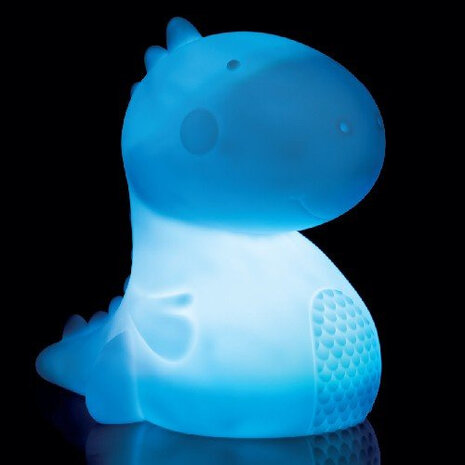 feestlamp Dinosaurus junior 27 cm wit