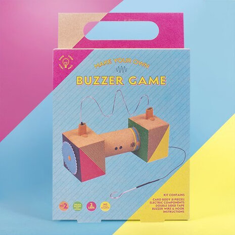 behendigheidsspel Buzzer 25,8 x 16,9 cm karton