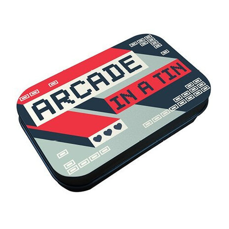 spel Arcade 3-in-1 junior 20 x 10 cm tin