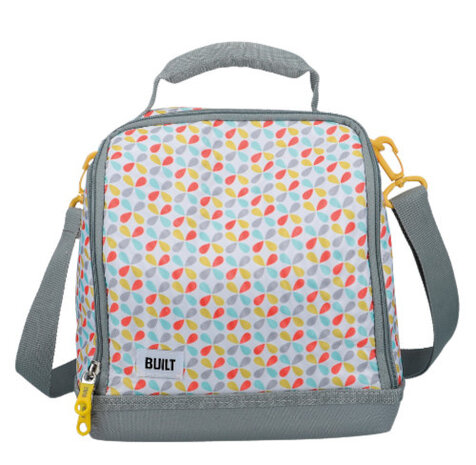 koeltas Stylist 8 liter 18,5 x 26 cm polyester grijs