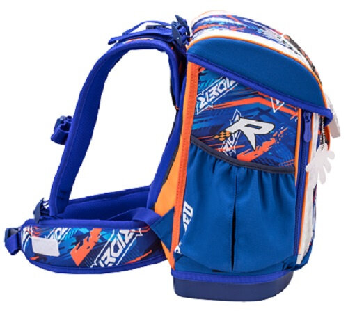 rugzakset Speed Racing 19 liter polyester blauw 4-delig