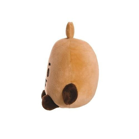 knuffel Shooky BT21 junior 13 cm pluche bruin