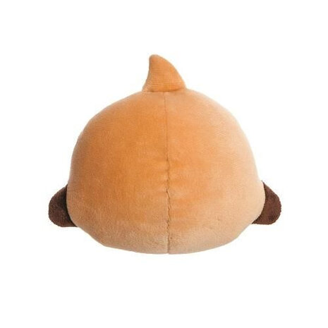 knuffel Shooky BT21 junior 13 cm pluche bruin