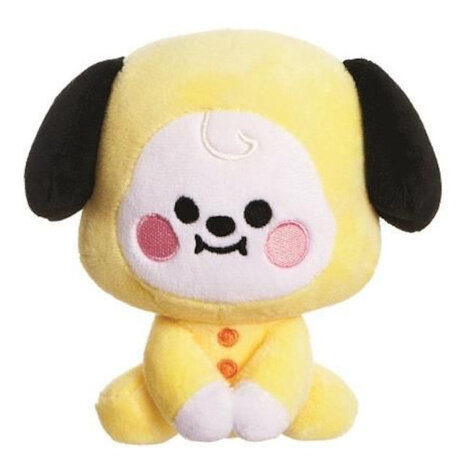 knuffel Chimmy BT21 junior 13 cm pluche geel