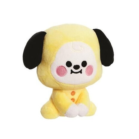 knuffel Chimmy BT21 junior 13 cm pluche geel