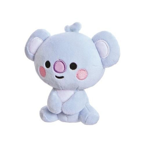 knuffel Koya BT21 junior 13 cm pluche blauw