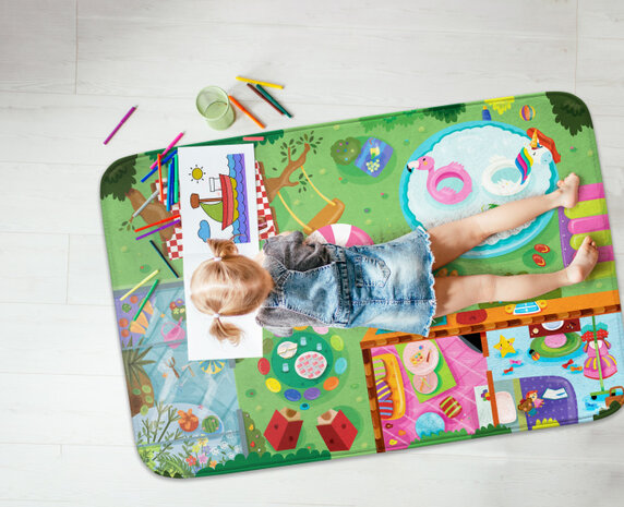 speelkleed Candy  junior 100 x 150 cm polyester