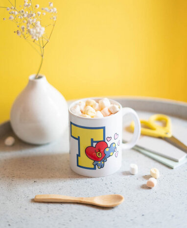 mok BT21 Taza junior 300 ml keramiek wit