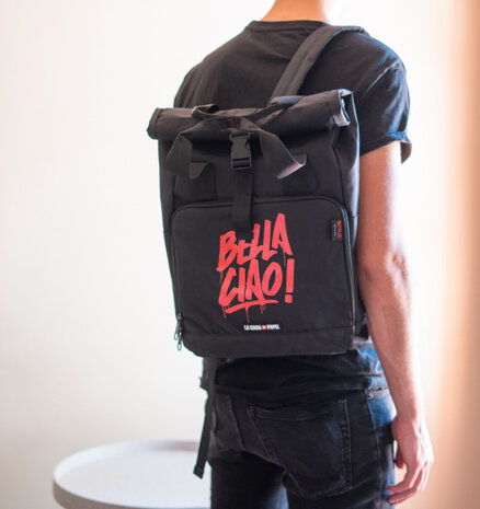 rugzak La Casa De Papel 17,8 liter polyester zwart