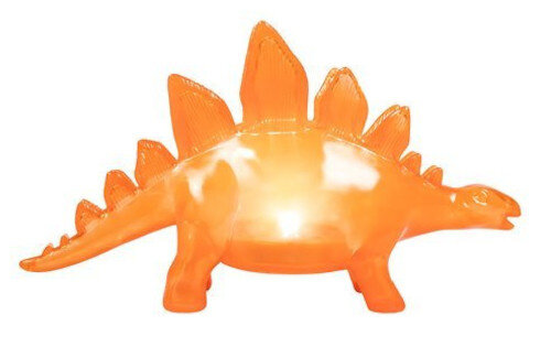 nachtlamp Stegosaurus junior 25,5 x 14 cm oranje