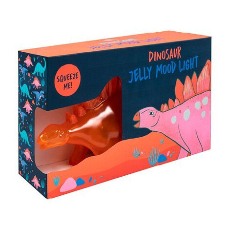 nachtlamp Stegosaurus junior 25,5 x 14 cm oranje