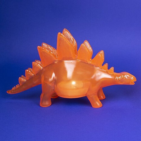 nachtlamp Stegosaurus junior 25,5 x 14 cm oranje