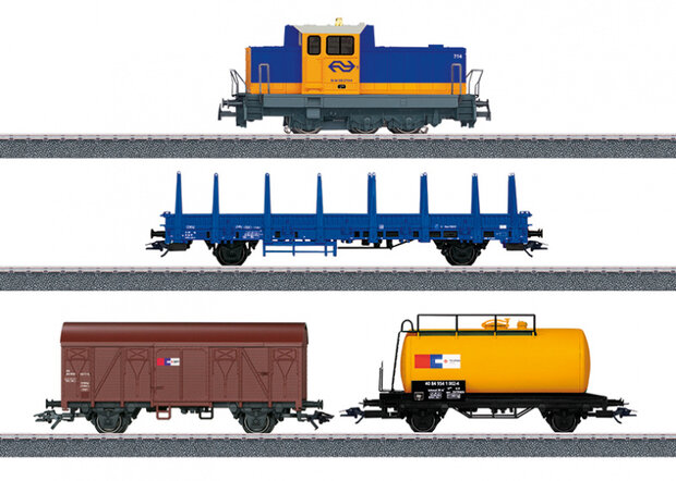 starterspakket NS-trein H0-spoor 230V/36VA 28-delig