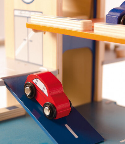 autogarage junior 48 x 47 x 37 cm MDF 3-delig