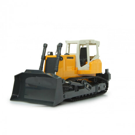 bulldozer RC 35,5 x 17,5 cm 2,4 GHz 1:20 geel