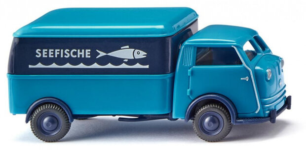 miniatuurauto Tempo Matador minivan 1:87 blauw