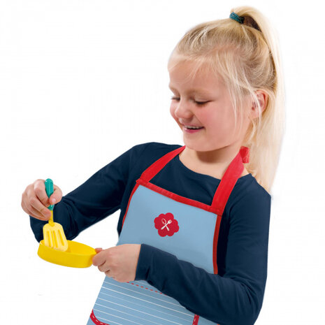 mega-keukenset Petit Pretenders junior hout 23-delig