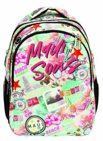 rugzak junior 30 liter 32 x 45 cm polyester groen