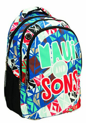 rugzak junior 30 liter 32 x 45 cm polyester zwart