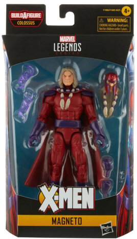actiefiguur Magneto junior 15 cm rood/paars 6-delig