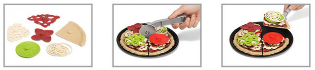 speelgoedeten pizza junior 26-delig