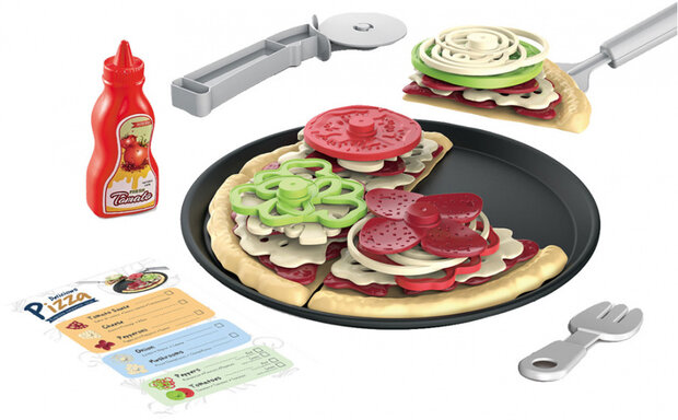 speelgoedeten pizza junior 30-delig