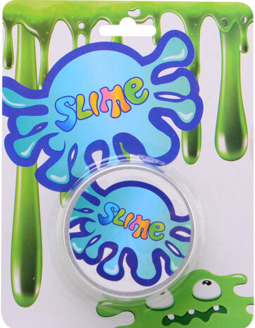 slijm in potje junior 60 gram blauw