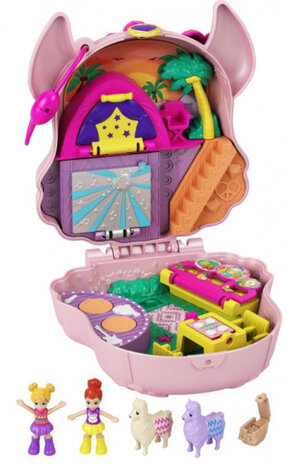 speelset en tas Koala 16 cm roze/paars 5-delig