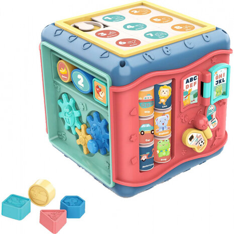activiteitenkubus junior 18,6 x 17,2 x 17,6 cm
