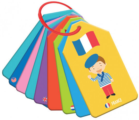 educatieve kaarten Flags And Countries Of The World