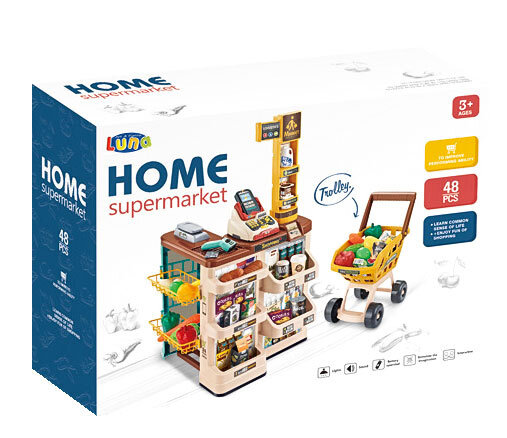 supermarkt Home junior 48 x 41 x 82 cm 48-delig