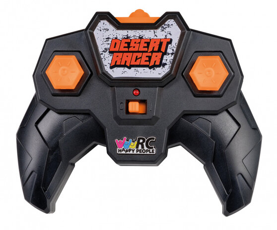 auto Desert Racer RC junior wit/oranje 2-delig