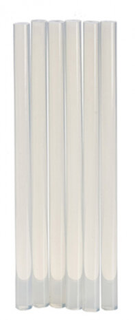 lijmpistoolvulling siliconen transparant 6 stuks
