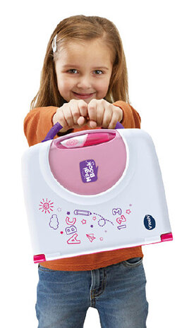interactief boek MagiBook v2 junior 24 x 27 cm roze 3-delig