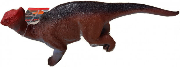 dinosaurus Animal World Tsintaosaurus 24 x 18 cm bruin