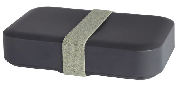 lunchbox Basic Zero Waste 21 x 14 cm donkerblauw