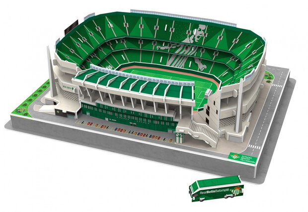 3D-puzzel Benito Villamar&iacute;n 40 x 30 cm groen 50-delig