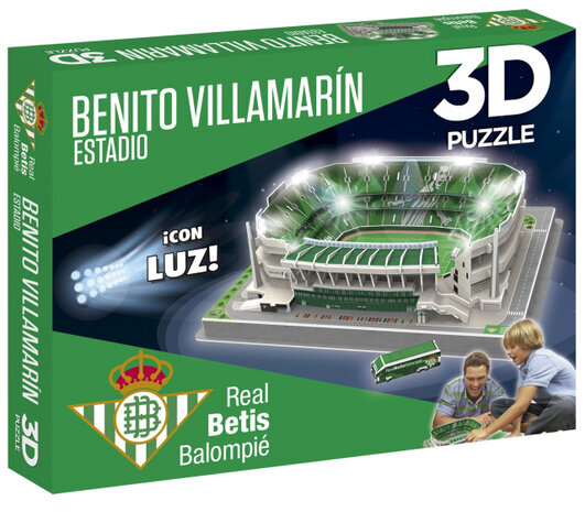 3D-puzzel Benito Villamar&iacute;n 40 x 30 cm groen 50-delig