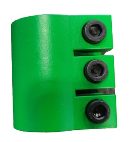 stuurklem staal groen