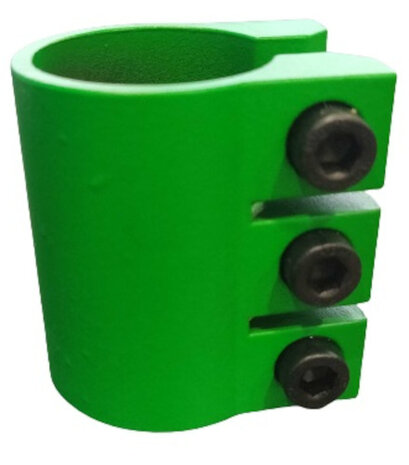stuurklem staal groen