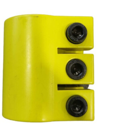 stuurklem staal geel