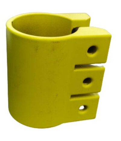 stuurklem staal geel