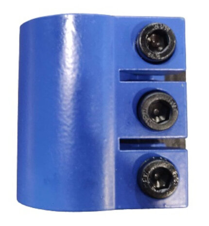 stuurklem staal donkerblauw