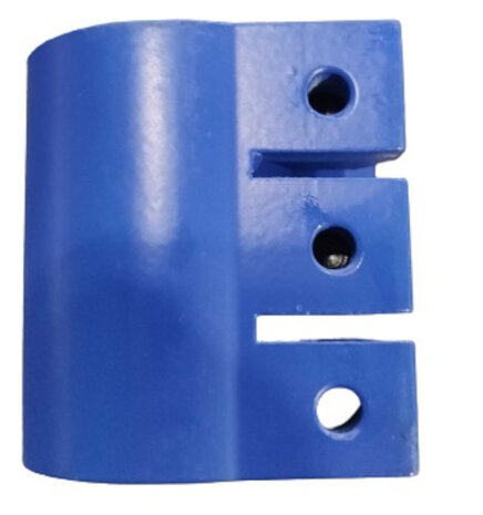stuurklem staal donkerblauw