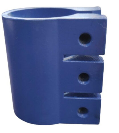 stuurklem staal donkerblauw