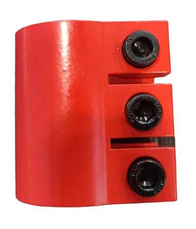 stuurklem staal rood