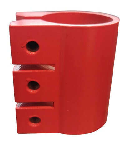stuurklem staal rood