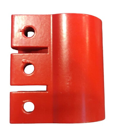 stuurklem staal rood