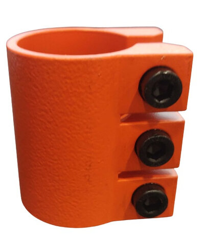 stuurklem staal oranje