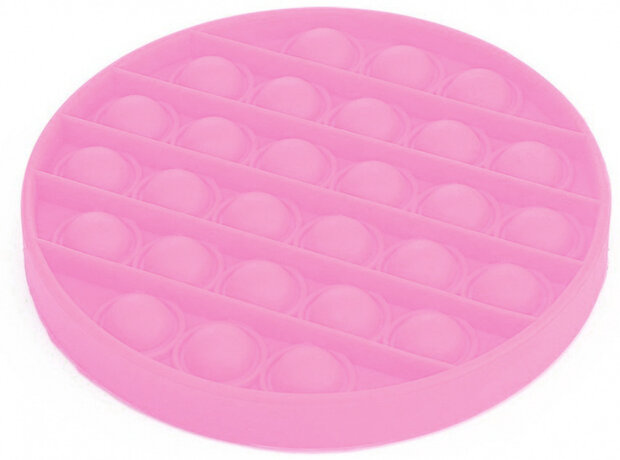 fidgetspel Pop It junior 12,5 cm lichtroze
